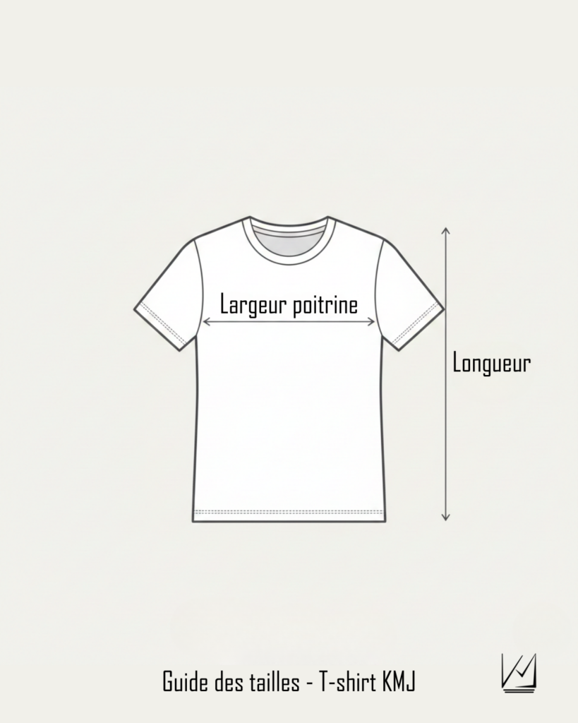 guide des taille t-shirt femme